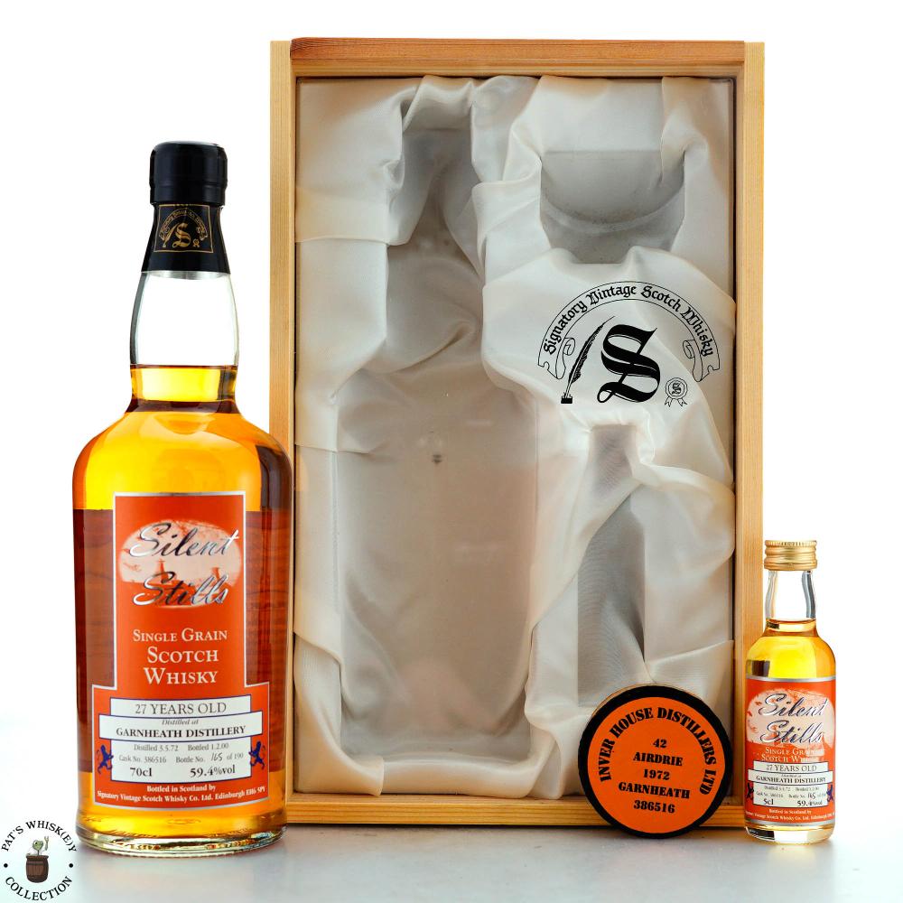 Garnheath 1972 Signatory Vintage 27 Year Old Silent Stills Gift Pack