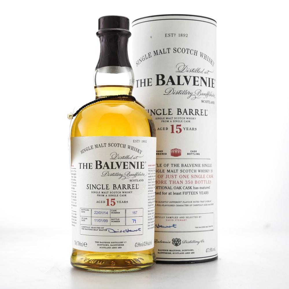 Balvenie 1999 Single Barrel 15 Year Old #167