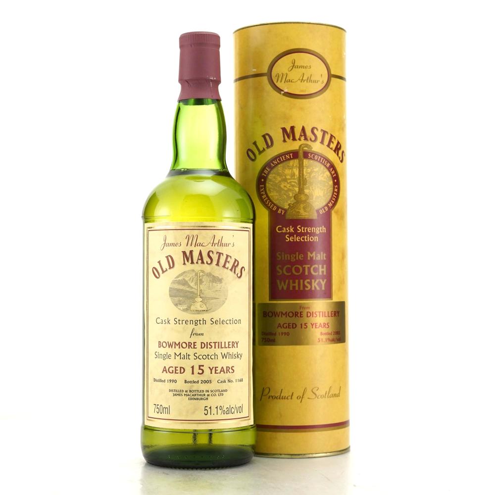 Bowmore 1990 James MacArthur Old Master's 15 Year old