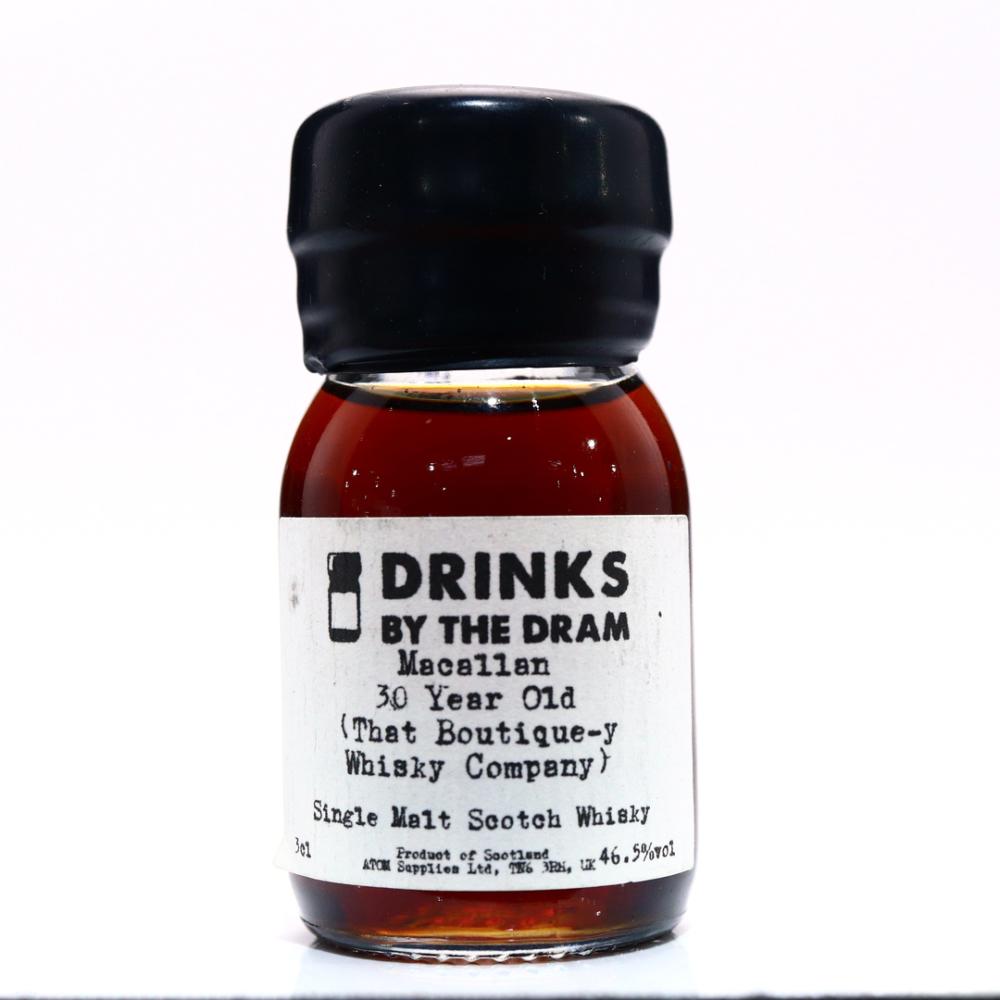 Macallan 30 Year Old That Boutique-y Whisky Company Batch #7 Sample