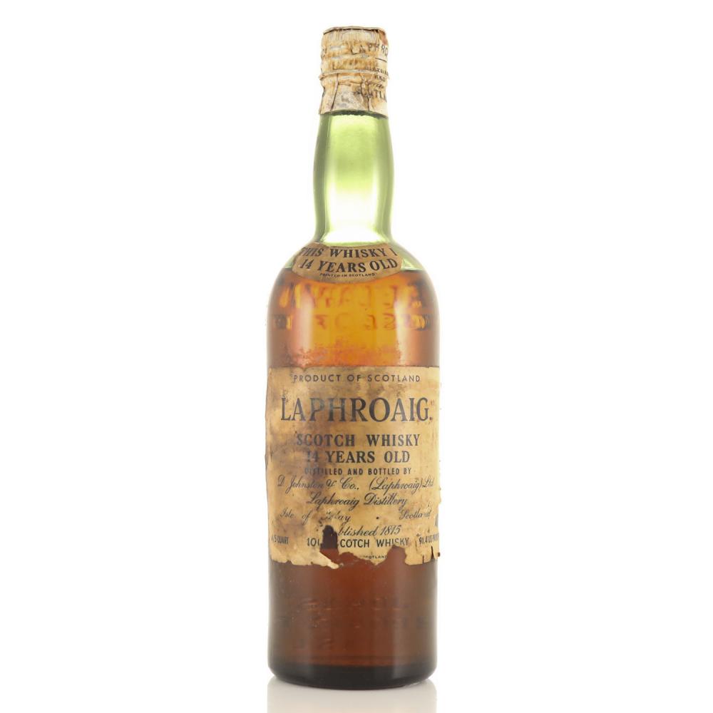 Laphroaig 14 Year Old circa 1953 / Mackenzie, Elsbach & Co. Import, US