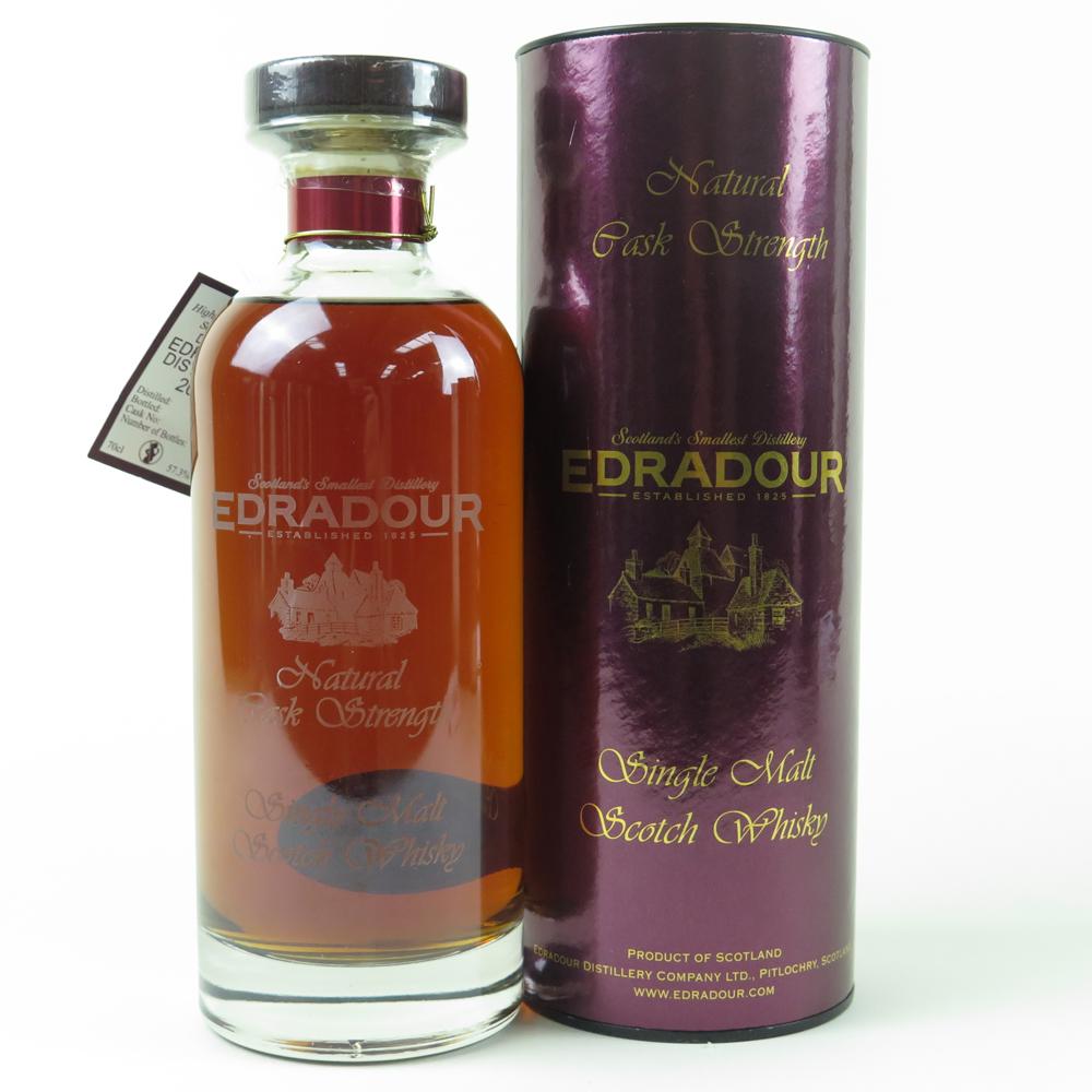 Edradour 2000 Signatory Vintage Cask Strength Decanter 