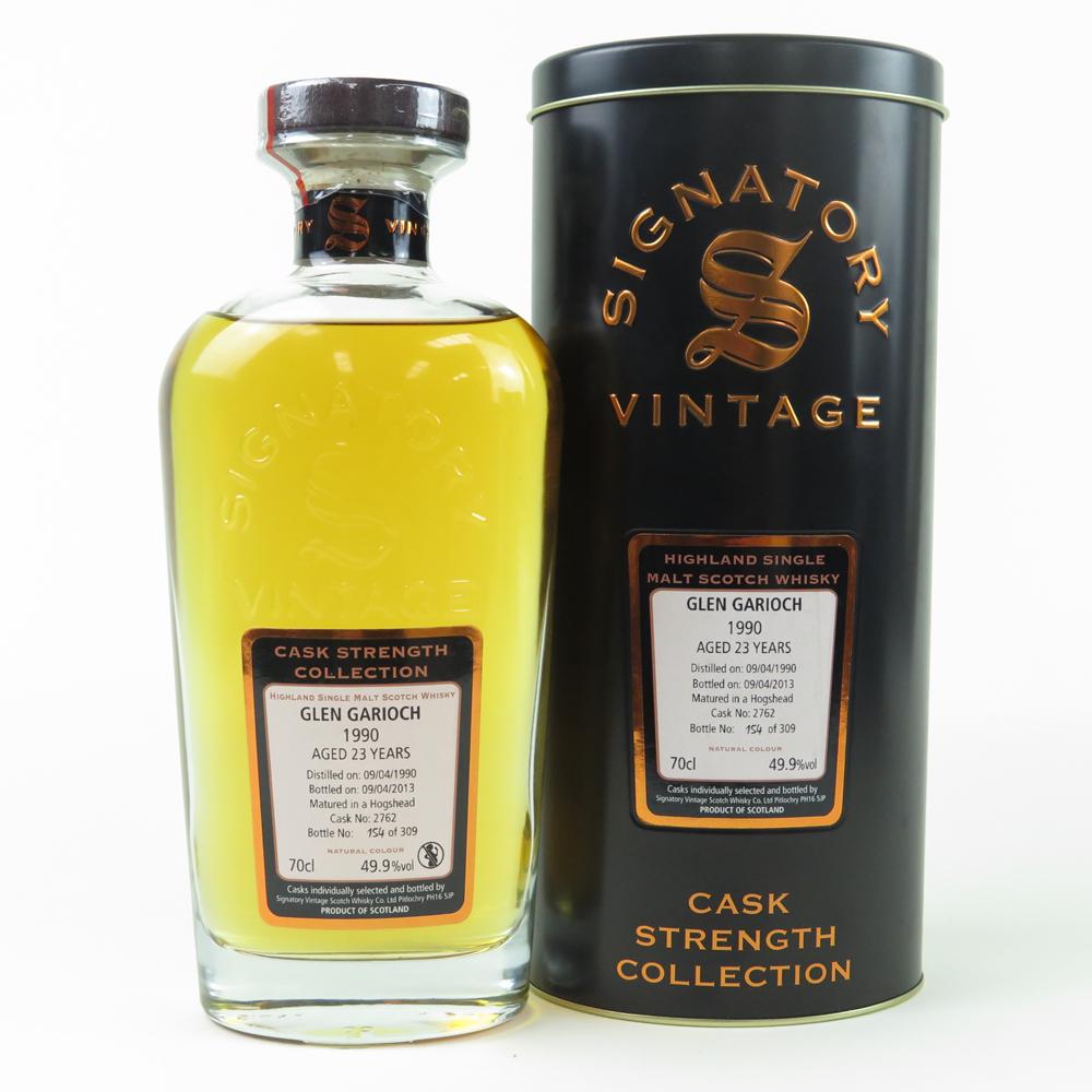 Glen Garioch 1990 Signatory Vintage 23 Year Old