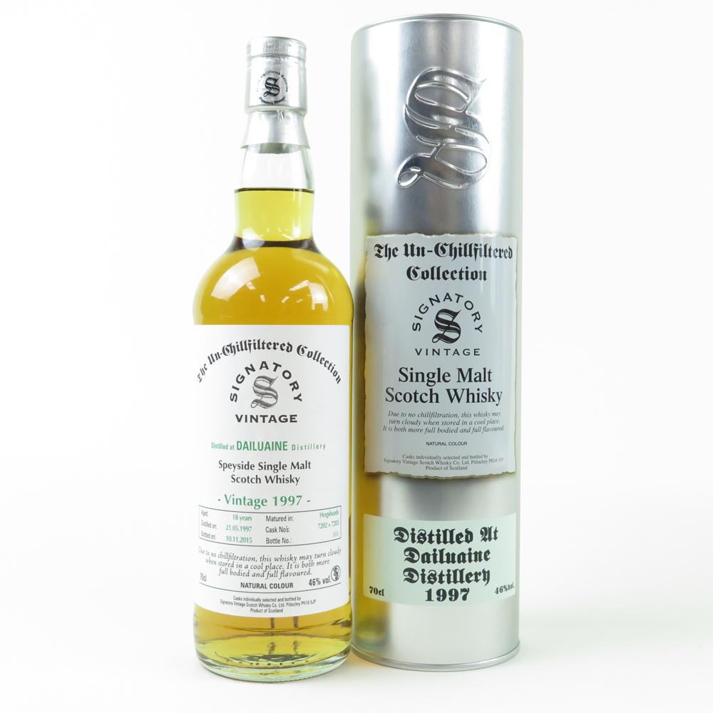 Dailuaine 1997 Signatory Vintage 18 Year Old