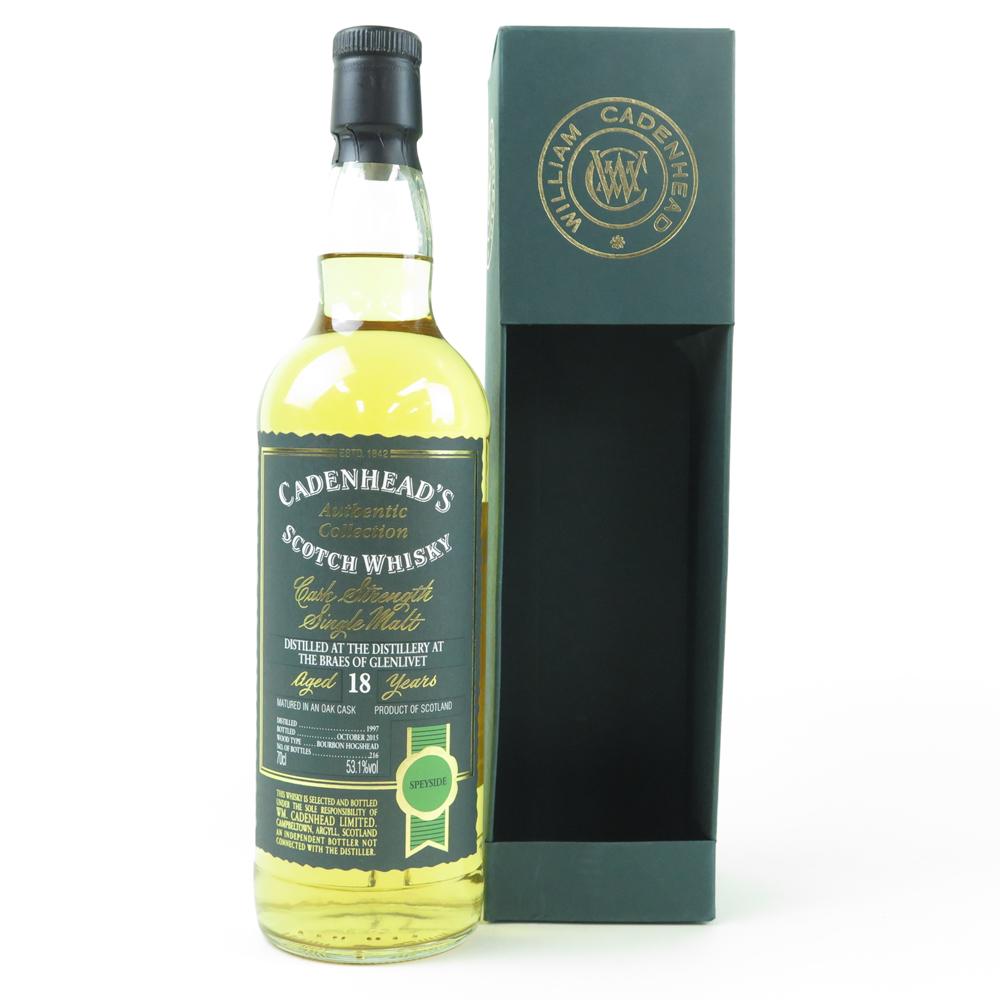 Braes Of Glenlivet 1997 Cadenhead's 18 Year Old