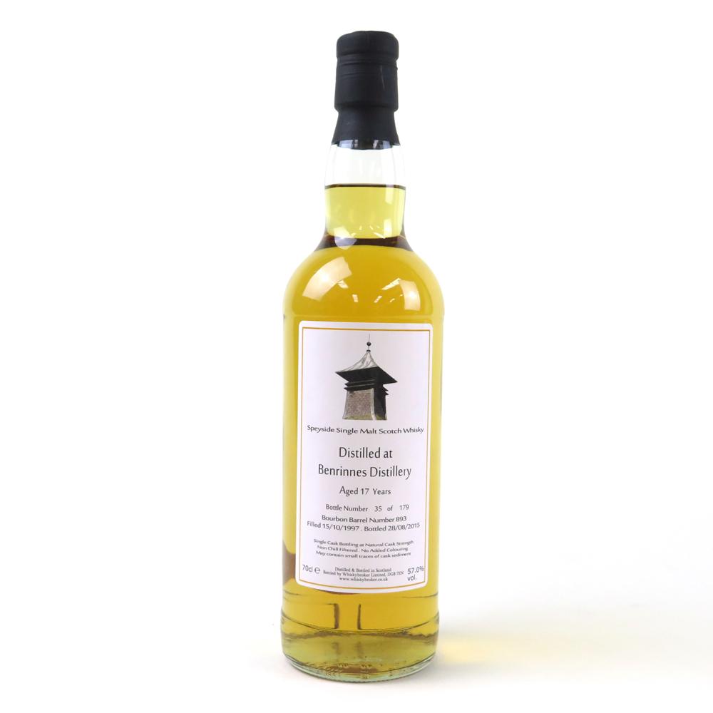 Benrinnes 1997 Whisky Broker 17 Year Old