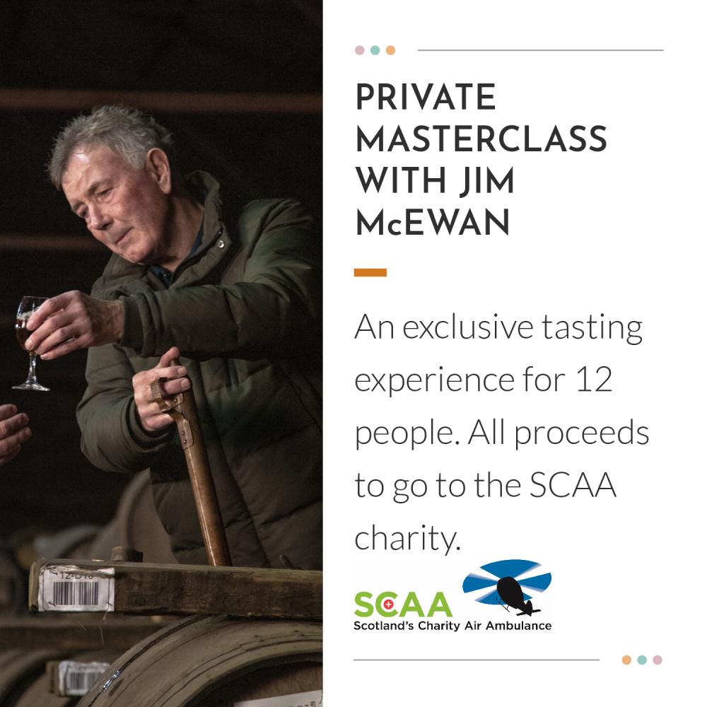 Private Masterclass with Jim McEwan for Twelve Guests / Charity Lot