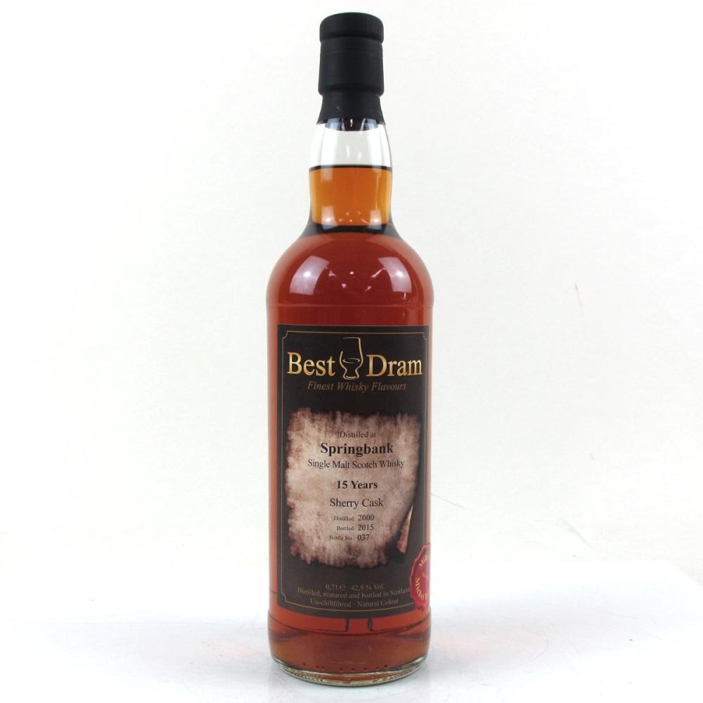 Springbank 2000 Best Dram 15 Year Old