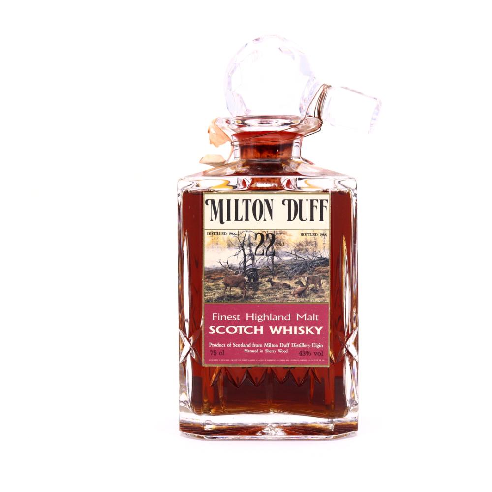 Miltonduff 1966 Sestante 22 Year Old Sherry Wood Decanter