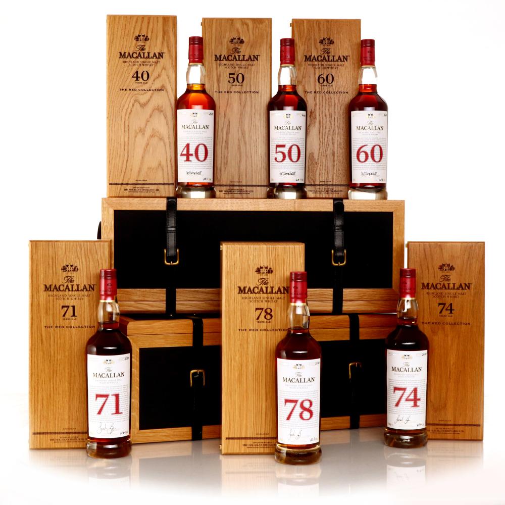 Macallan The Red Collection 6 x 70cl