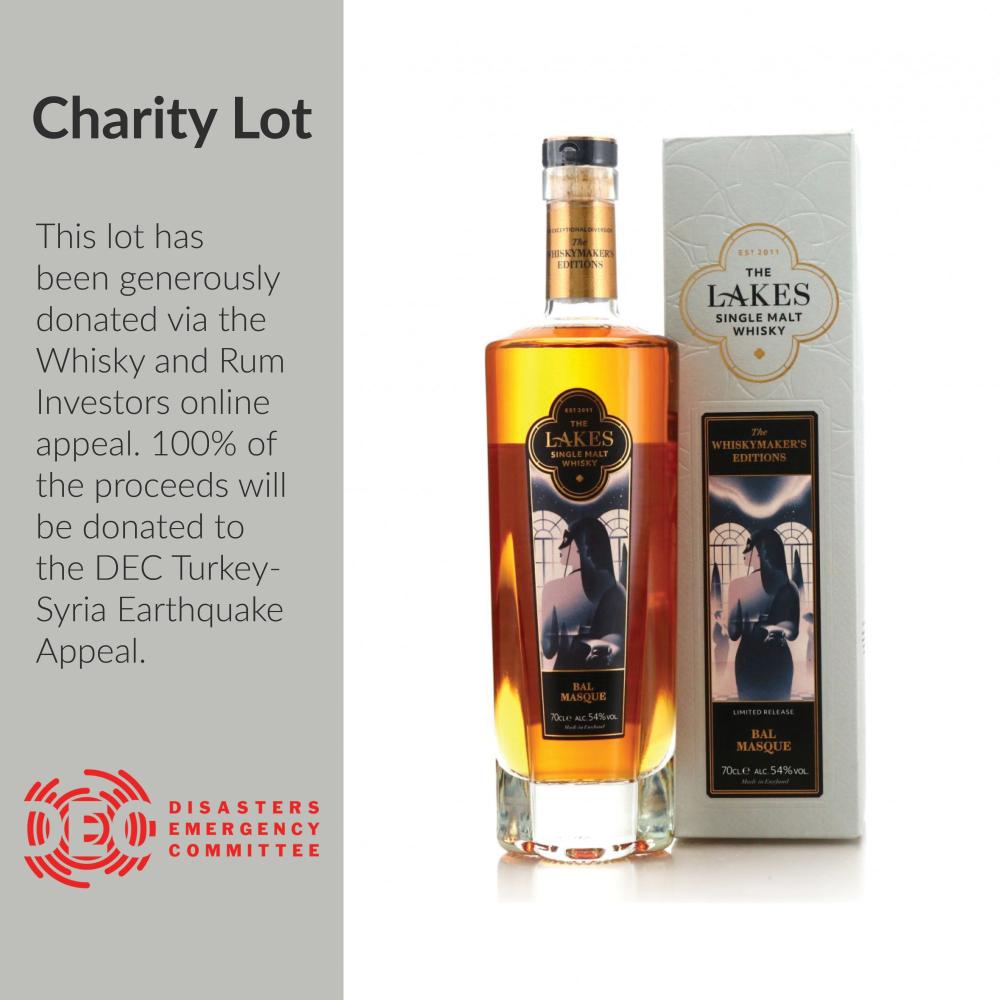 Lakes Whiskymaker's Editions Bal Masque / WARI Charity Lot