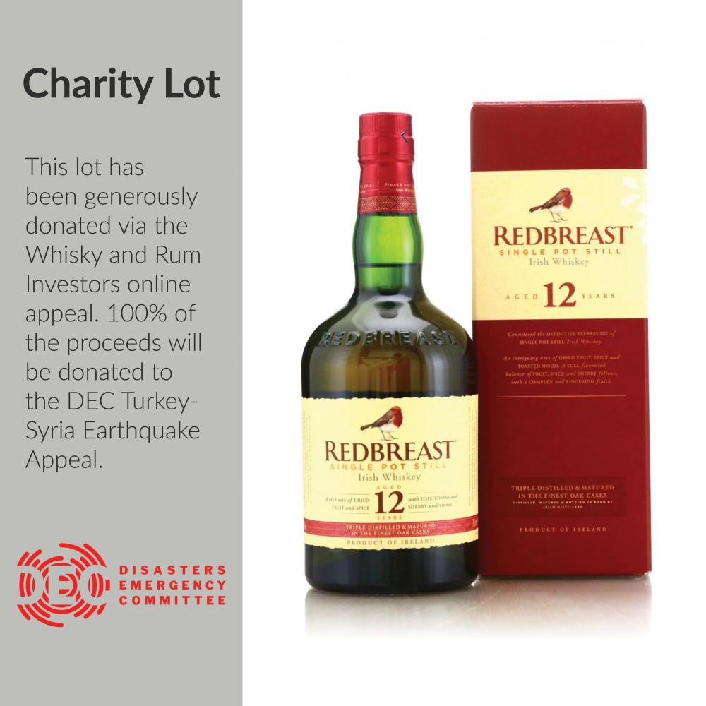 Redbreast 12 Year Old / WARI Charity Lot