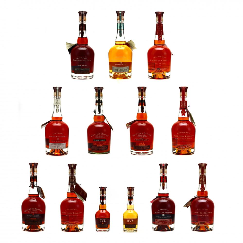 Woodford Reserve Master's Collection 1,3,5-12,14-15